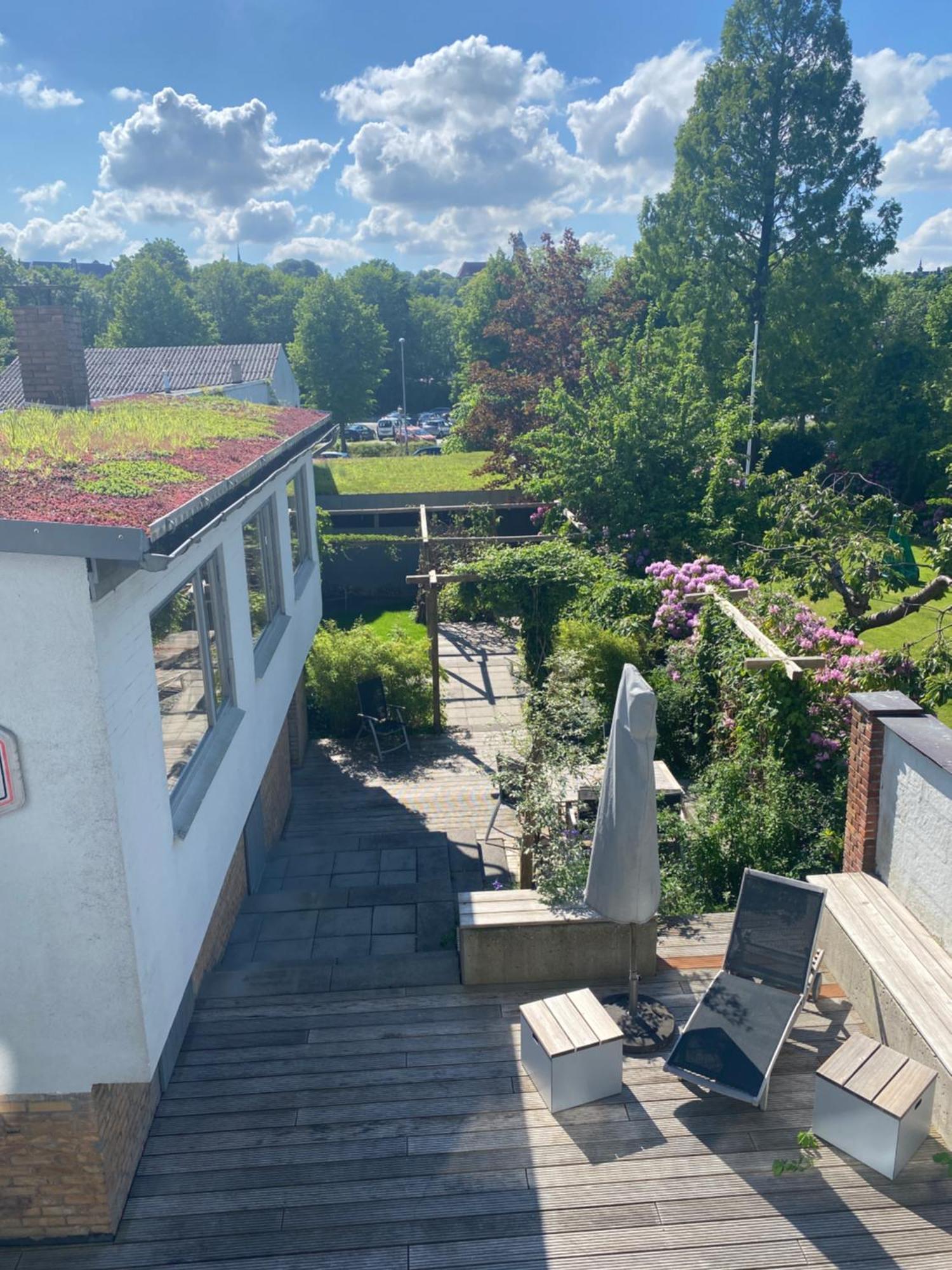 Innenstadt-Oase Im Kapitaensviertel Flensburgo Exterior foto